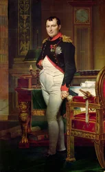 Napoleon Bonaparte in his Study at the Tuileries, 1812
